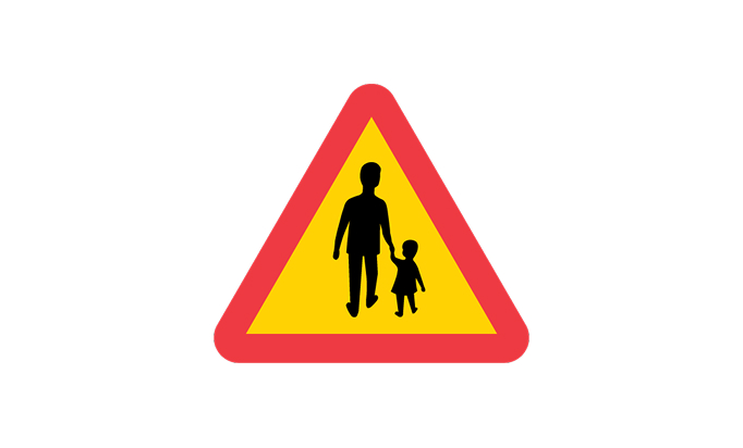 road signs | warning signs | a14 | warning for pedestrians | practice driving licence theory online | körteori