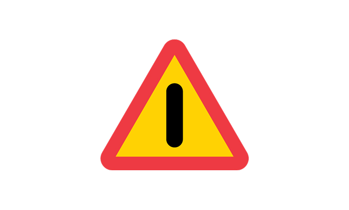 road signs | warning signs | a40 | warning for other dangers | practice driving licence theory online | körteori