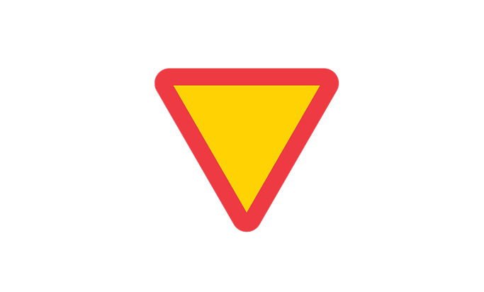 road signs | priority signs | b1 | give way | practice driving licence theory online | körteori