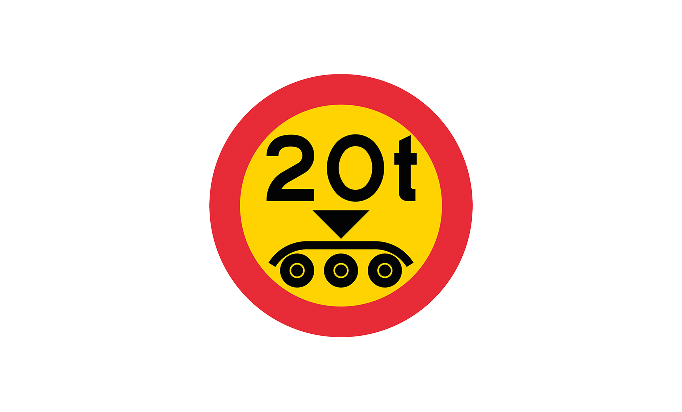 road signs | prohibitory signs | c46 | triple axle weight restriction | practice driving licence theory online | körteori