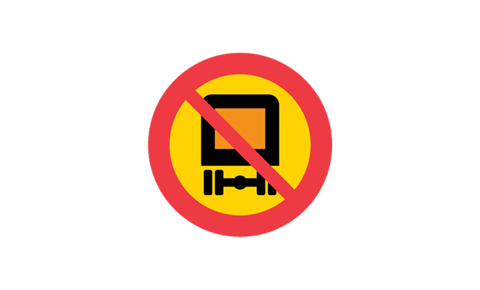road signs | prohibitory signs | c9 | no vehicles carrying dangerous goods | practice driving licence theory online | körteori