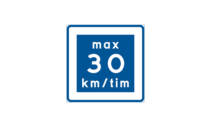 road signs | instruction signs | e11 | recommended lower speed | practice driving licence theory online | körteori