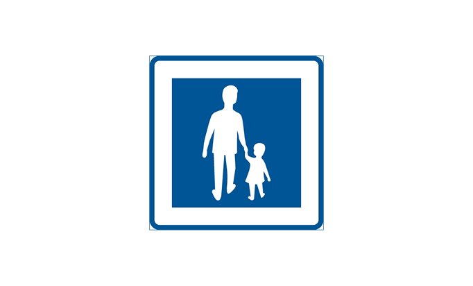 road signs | instruction signs | e7 | pedestrian street | practice driving licence theory online | körteori