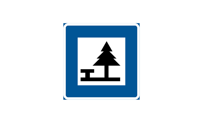 road signs | direction signs | h13 | rest area | practice driving licence theory online | körteori