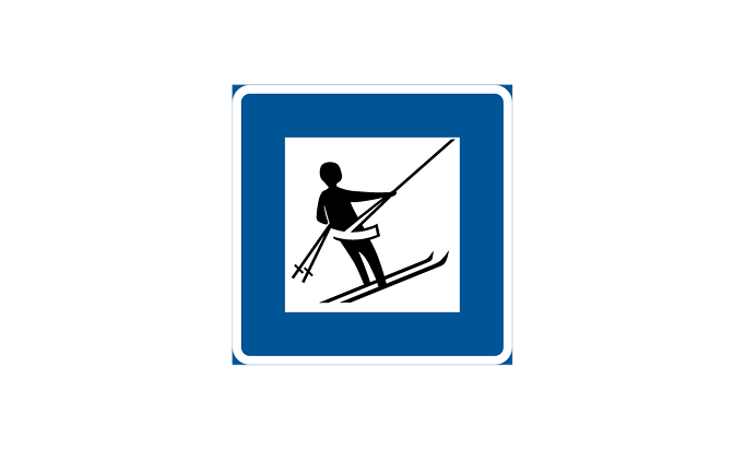 road signs | direction signs | h19 | drag lift | practice driving licence theory online | körteori