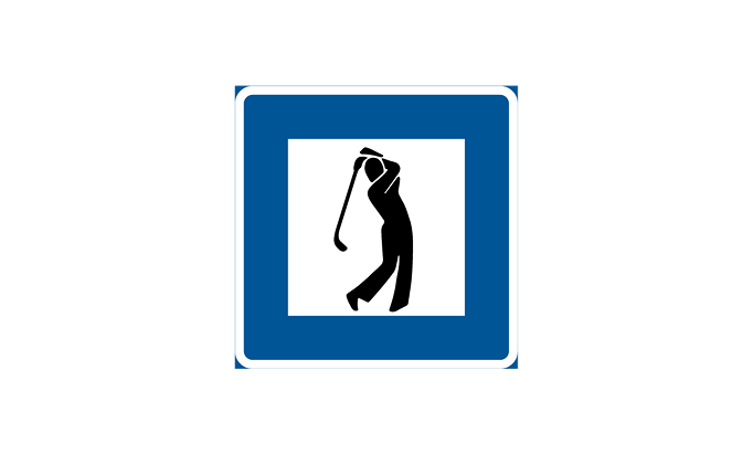 vägmärken | lokaliseringsmärken | h20 | golfbana | öva körkortsteori online | körteori