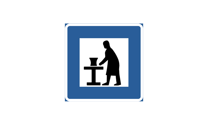 road signs | direction signs | h26 | handicrafts | practice driving licence theory online | körteori