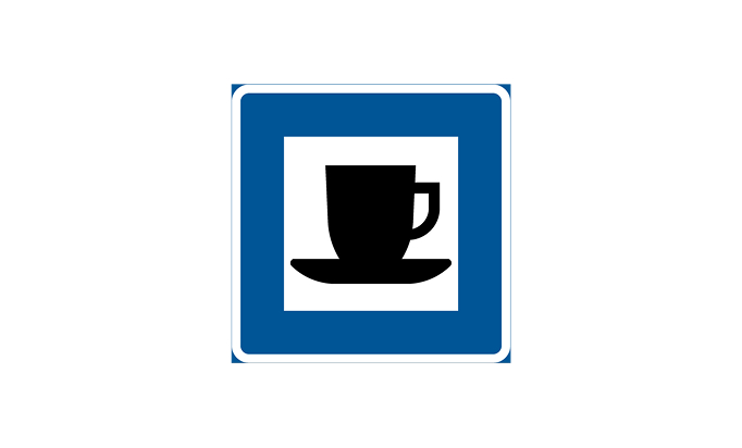 road signs | direction signs | h5 | café | practice driving licence theory online | körteori