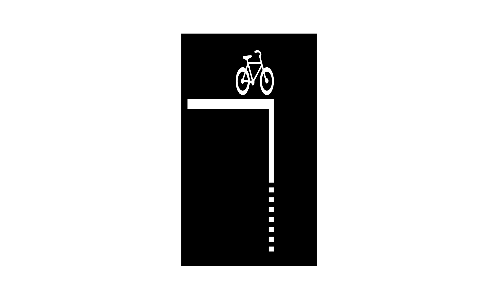 vägmärken | vägmarkeringar | m17a | cykelbox | öva körkortsteori online | körteori