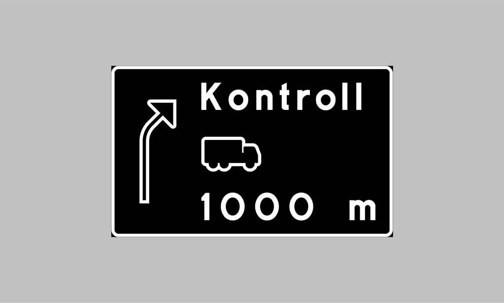 road signs | police signals | p7 | advance warning of checkpoint | practice driving licence theory online | körteori