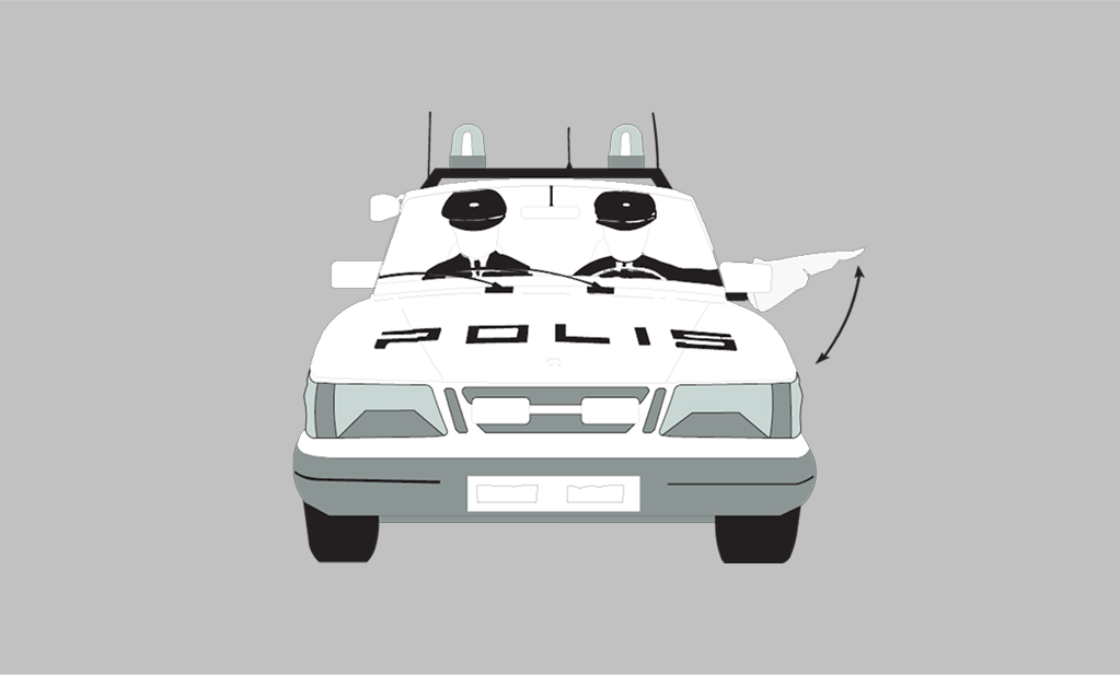 road signs | police signals | p9 | reduce speed | practice driving licence theory online | körteori