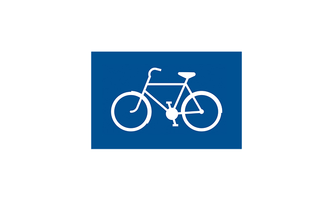 vägmärken | symboler | s8 | cykel och moped klass II | öva körkortsteori online | körteori